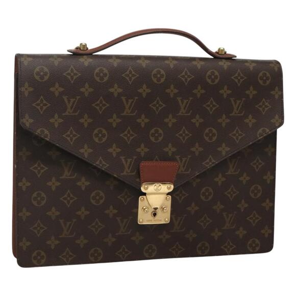 LOUIS VUITTON Monogram Porte Documents Bandouliere Bag M53338 - Picture 1 of 16